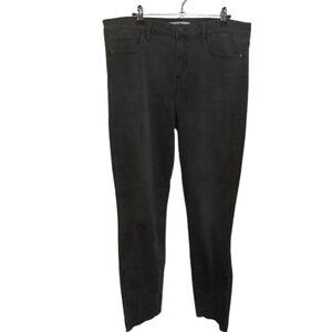 Sam Edelman Dark Gray Wash Kitten Mid Rise Skinny Ankle Jean